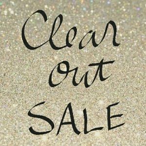 EVERYTHING MUST GO SALE